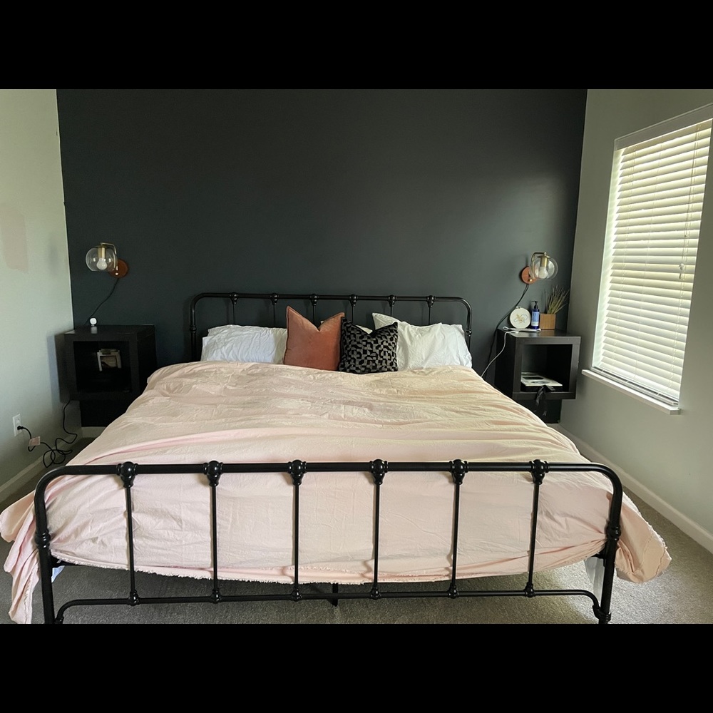 Crate and Barrel, Organic Cotton, King Duvet Cover